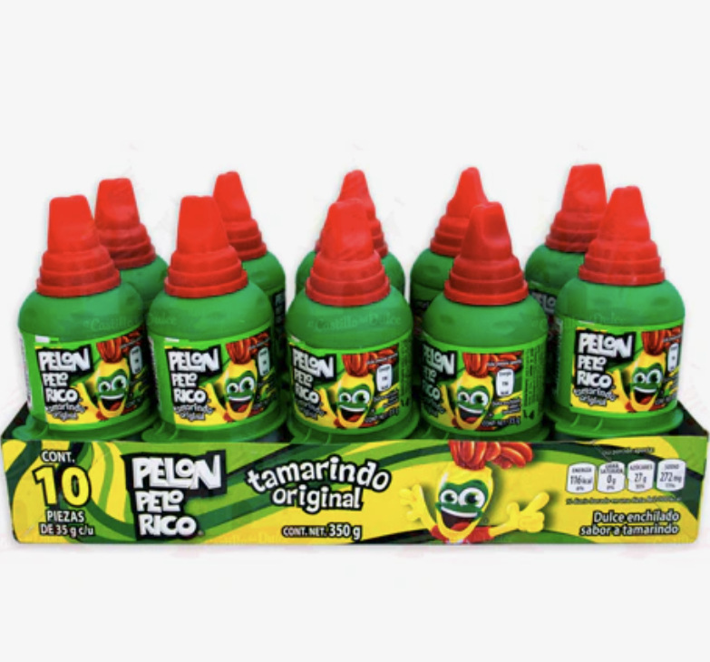 Pelon tamarindo (10 piezas)