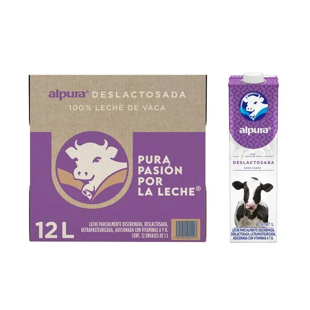 Leche Deslactosada Alpura 1L - Imagen 2