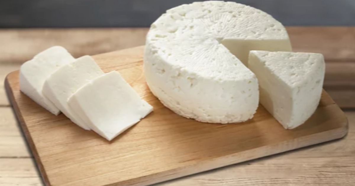 Queso panela rebanado