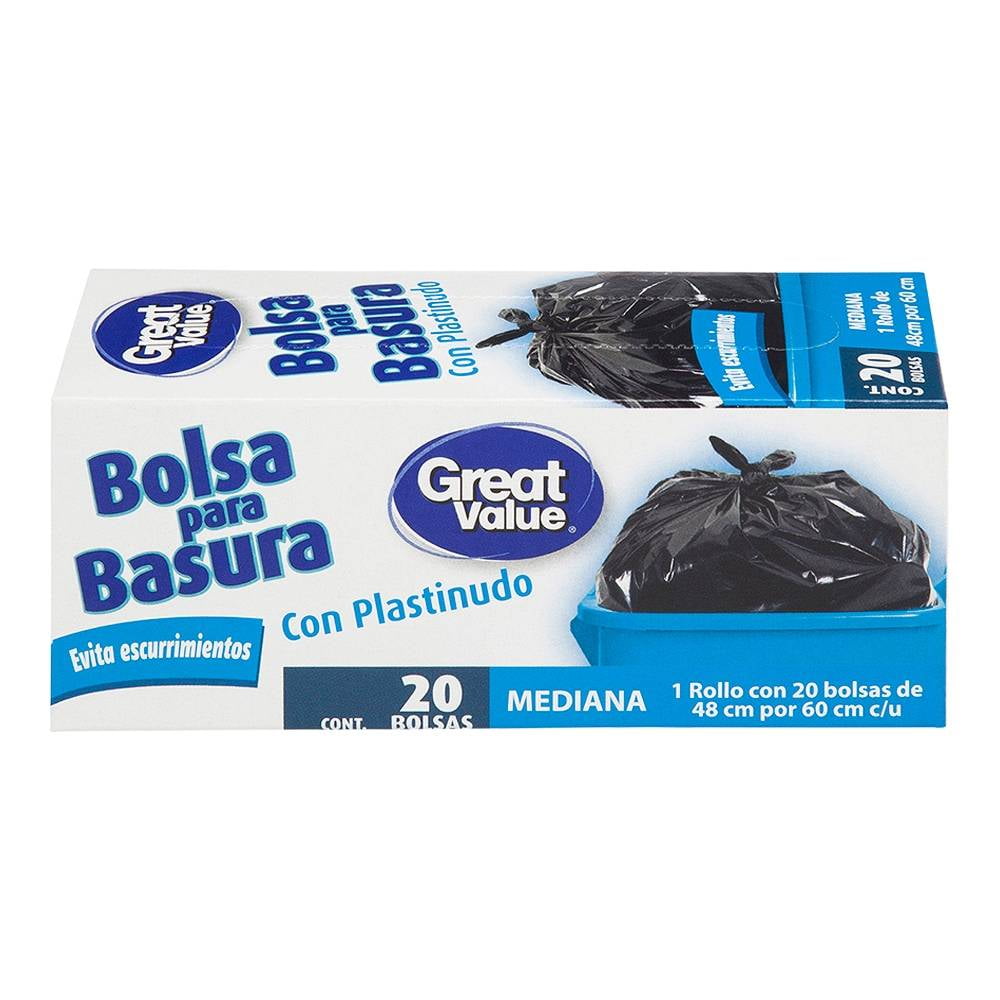 Bolsa para basura mediana (caja)